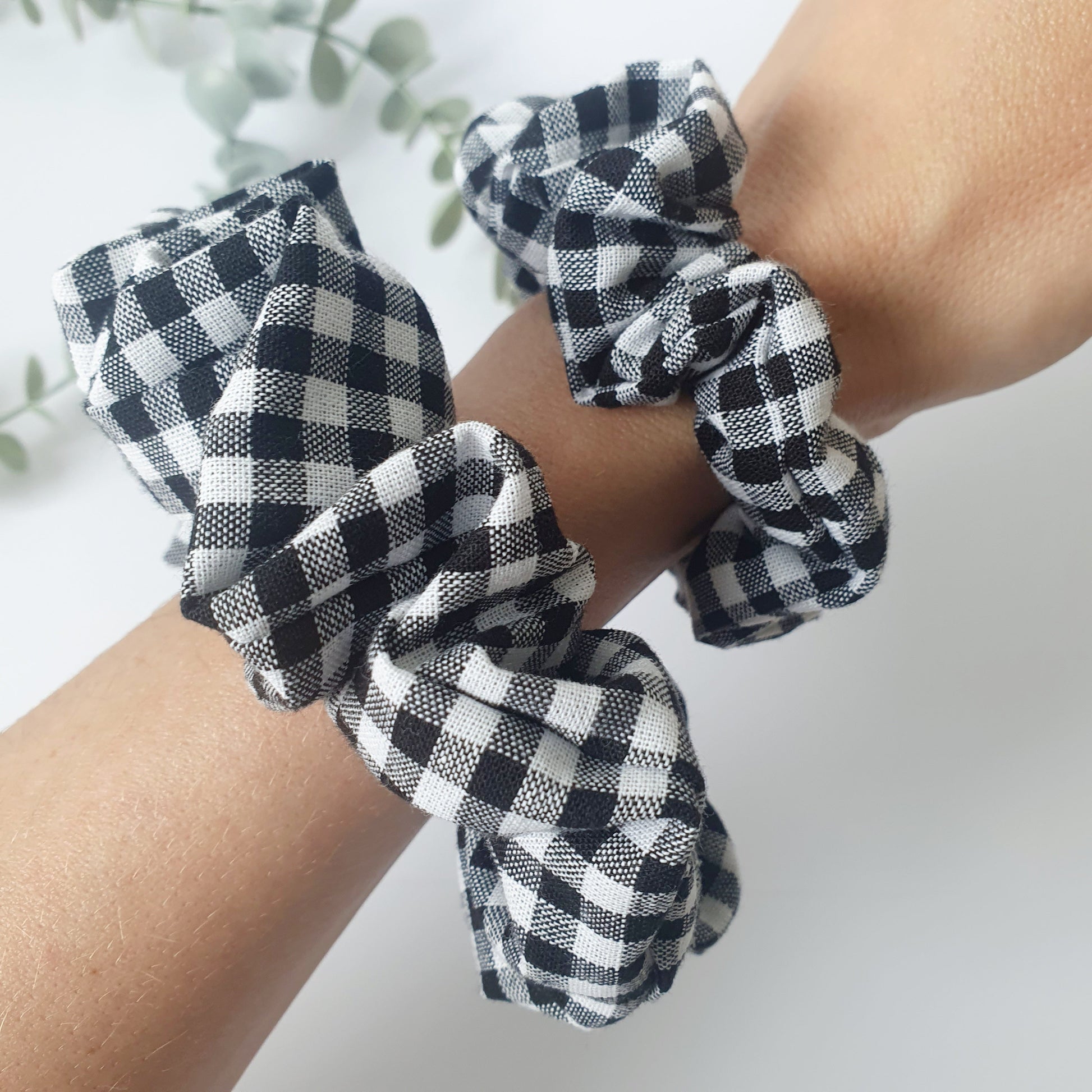 Chouchou vichy noir Mlle ChouChou
