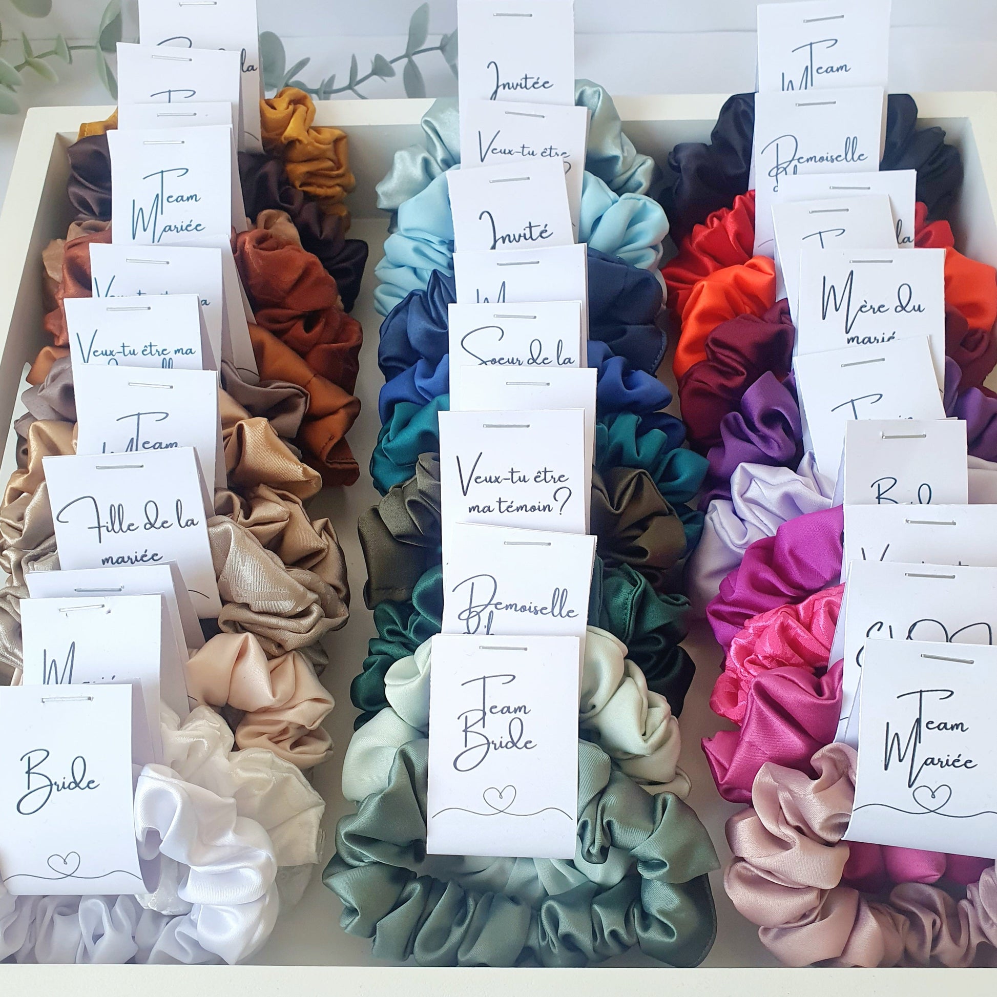 Mini Chouchou Satin mariage Mlle ChouChou