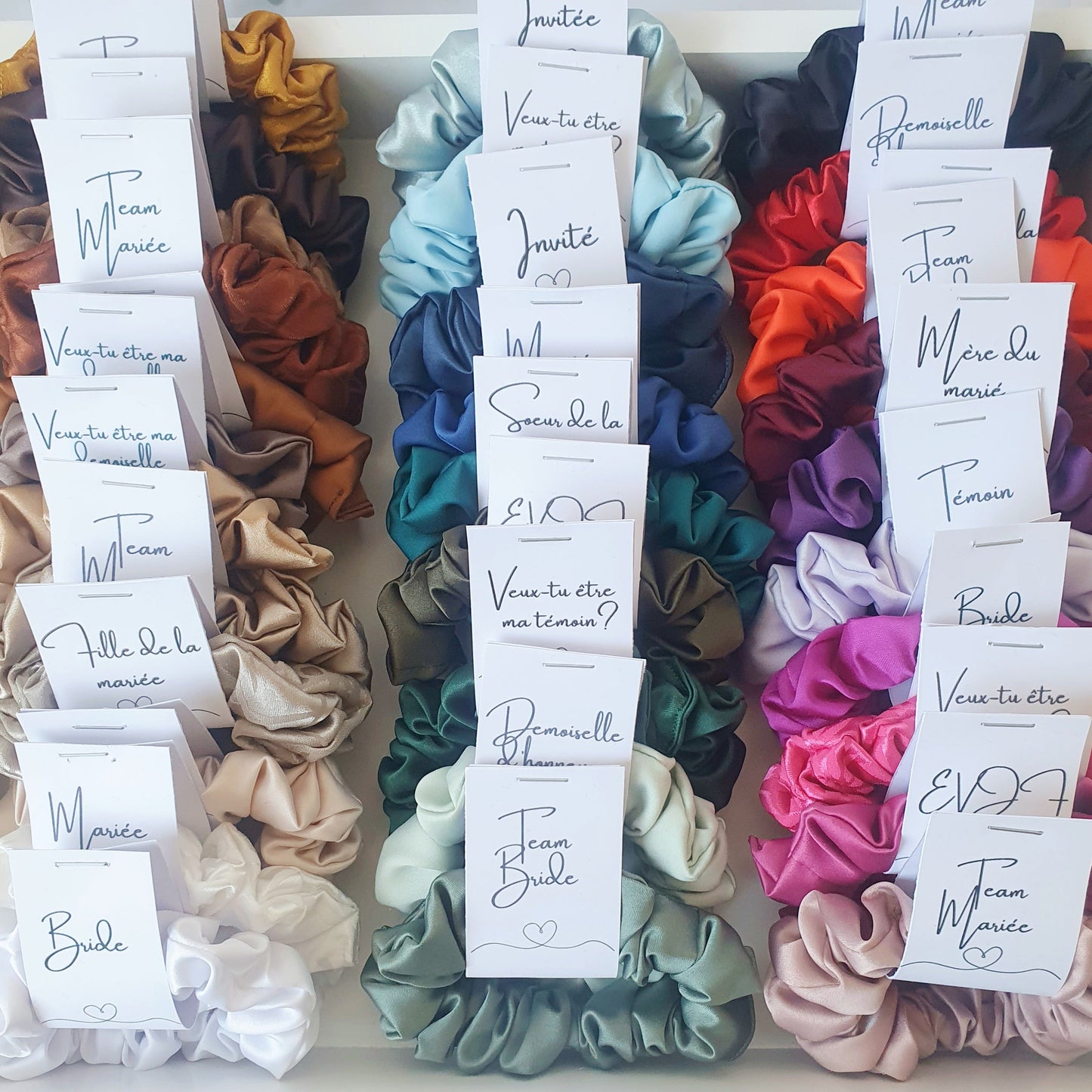 Mini Chouchou Satin mariage Mlle ChouChou