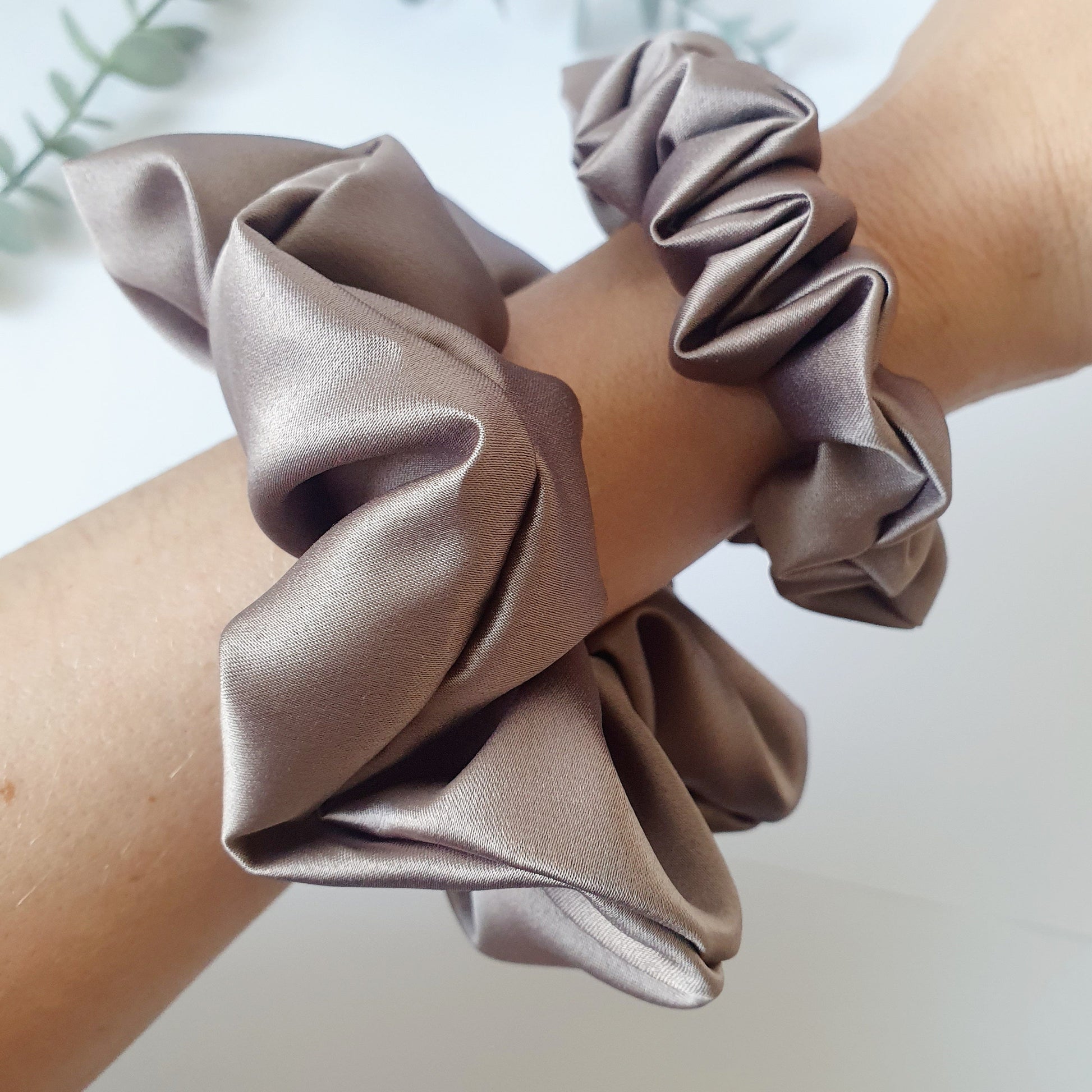Chouchou Satin Cacao (Copie) Mlle ChouChou