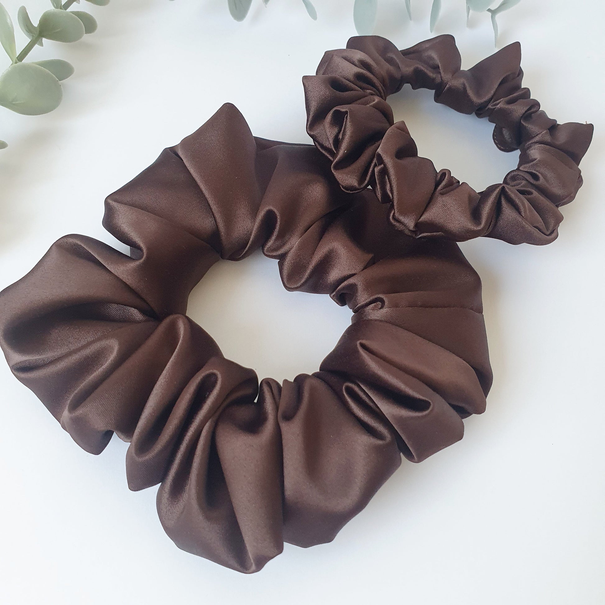 Chouchou Satin Cacao Mlle ChouChou