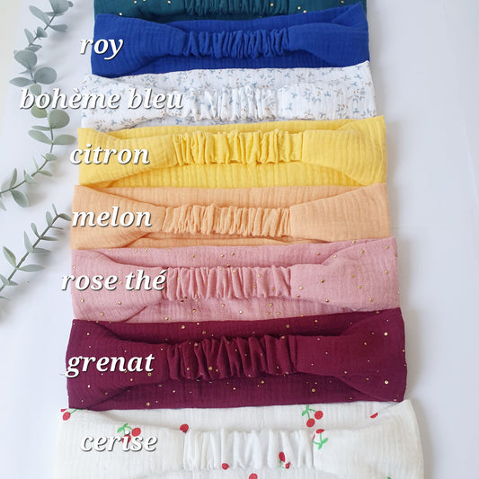Bandeau cheveux Floral (Copie) Mlle ChouChou