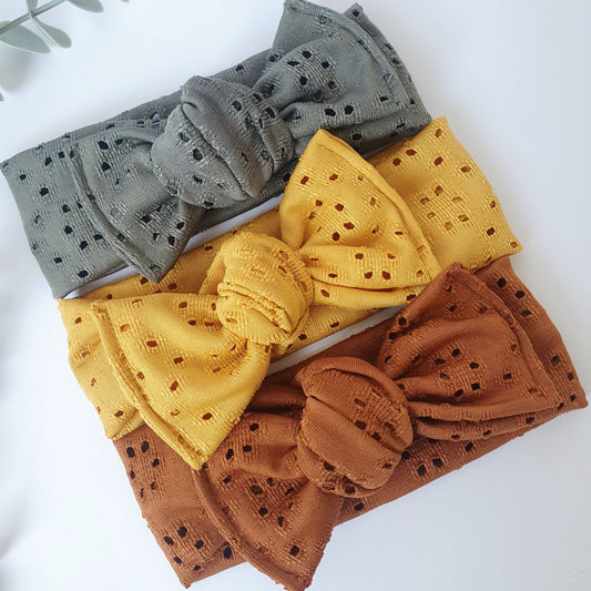 Bandeau Bébé Velours (Copie) Mlle ChouChou