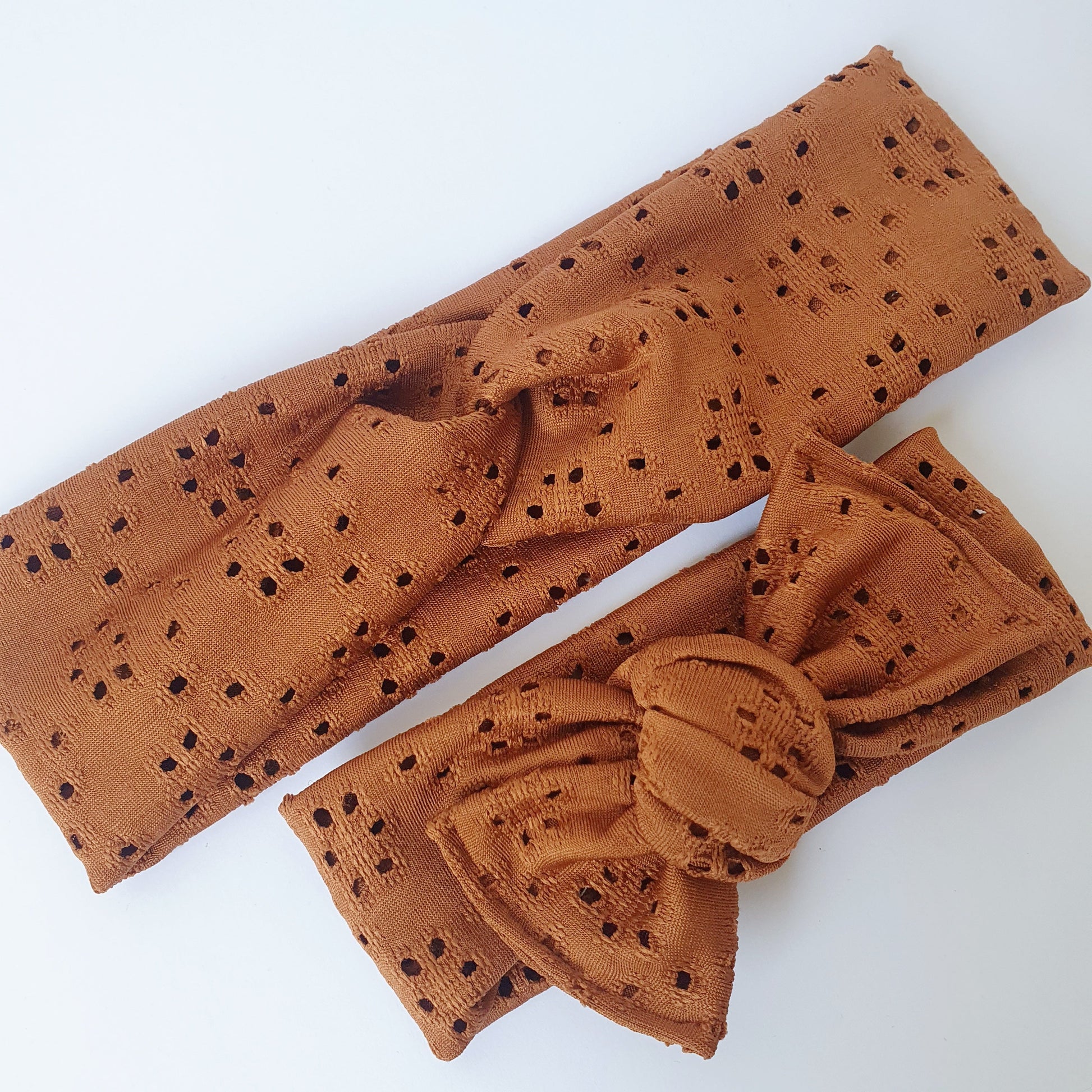 Bandeau cheveux vichy noir (Copie) Mlle ChouChou