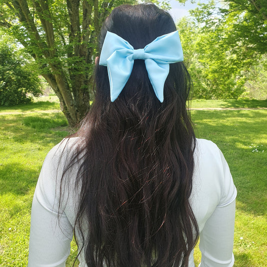 Barrette Nœud satin XL Roy (Copie) Mlle ChouChou