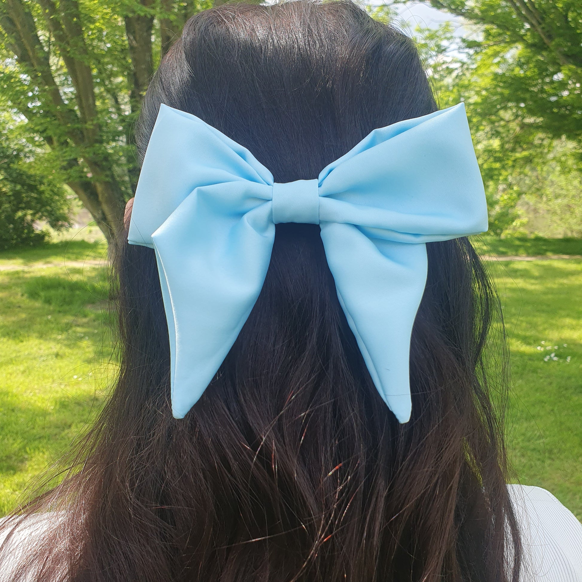 Barrette Nœud satin XL Roy (Copie) Mlle ChouChou