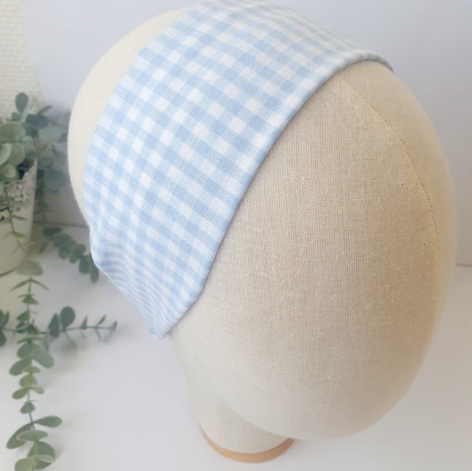 Bandeau cheveux vichy rose (Copie) Mlle ChouChou