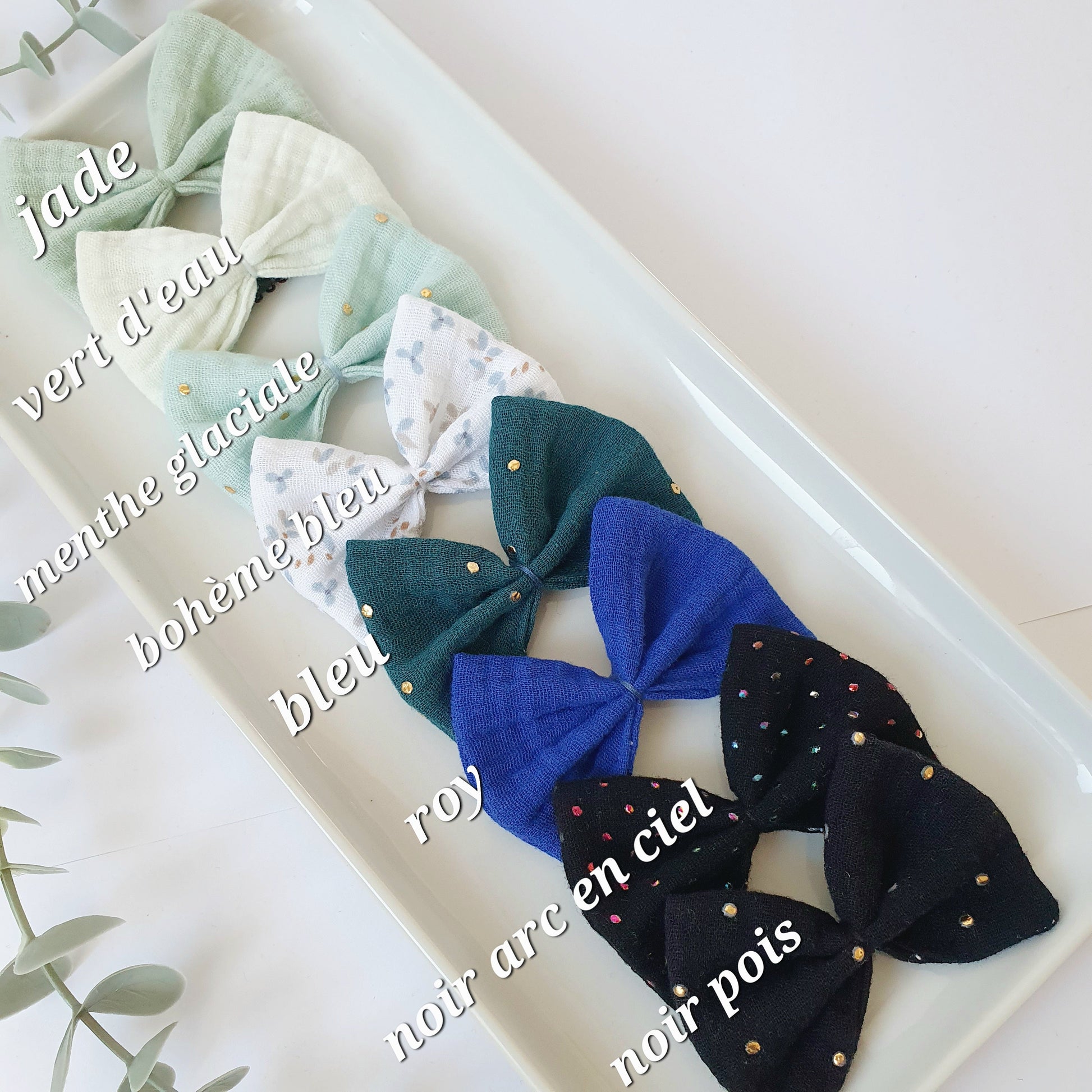 barrettes cheveux enfant Nœuds anti glisse Mlle ChouChou