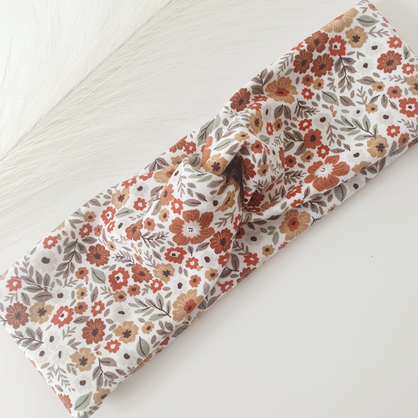 Bandeau cheveux fleurs d'automne Mlle ChouChou