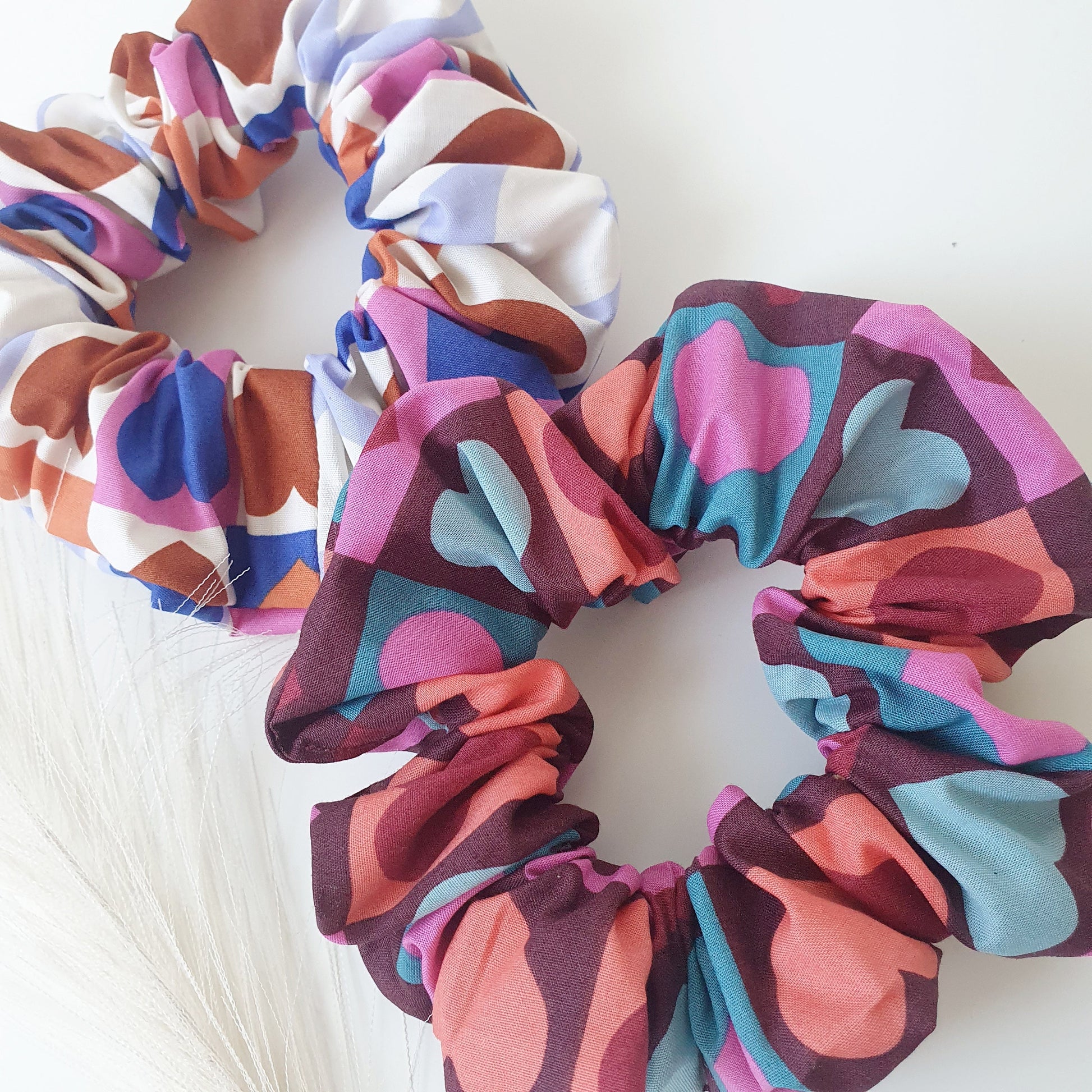 Chouchou coeurs colorés Mlle ChouChou
