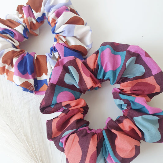 Chouchou coeurs colorés Mlle ChouChou