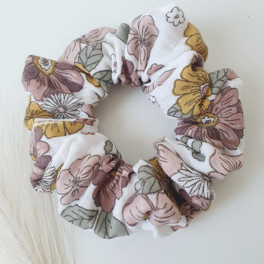 Chouchou double gaze fleurs Mlle ChouChou