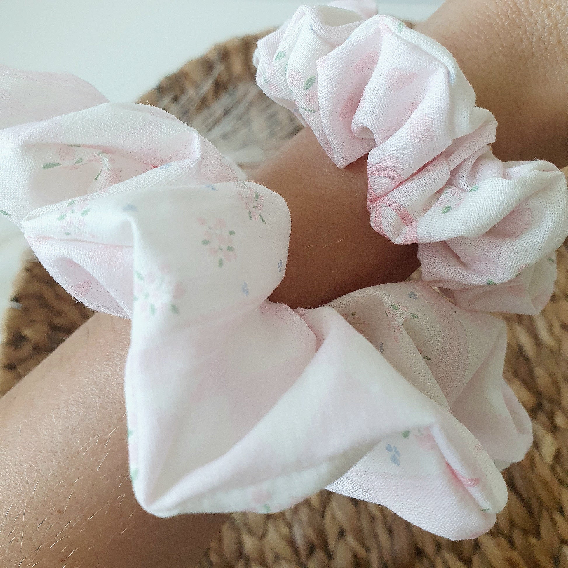 Chouchou patchwork fleuri Mlle ChouChou