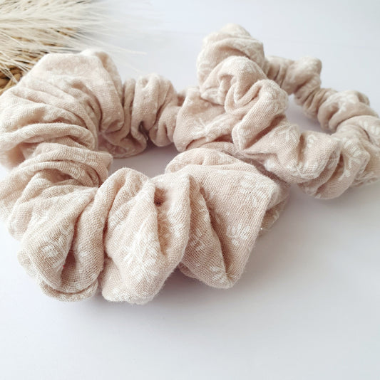 Chouchou double gaze pétales Mlle ChouChou