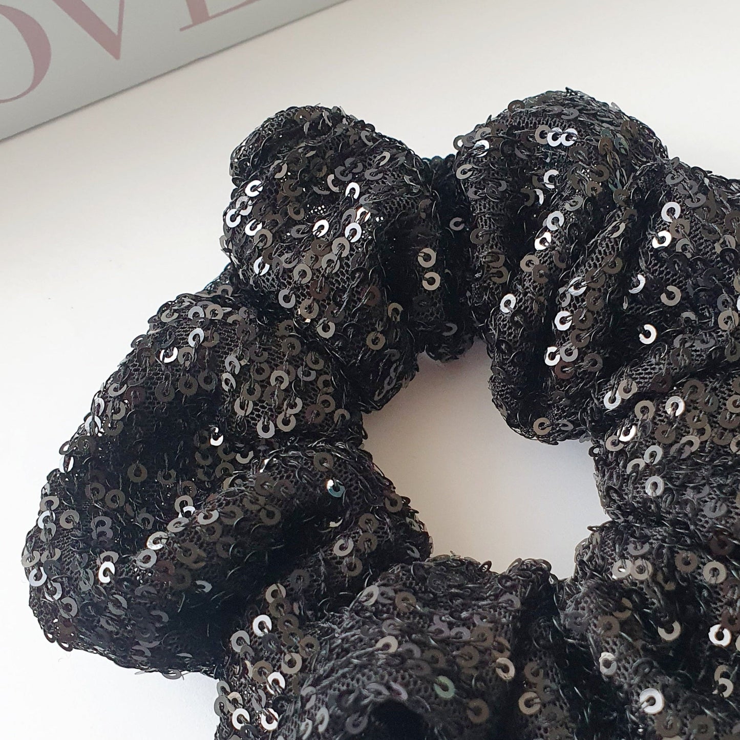 Chouchous sequins noir Mlle ChouChou