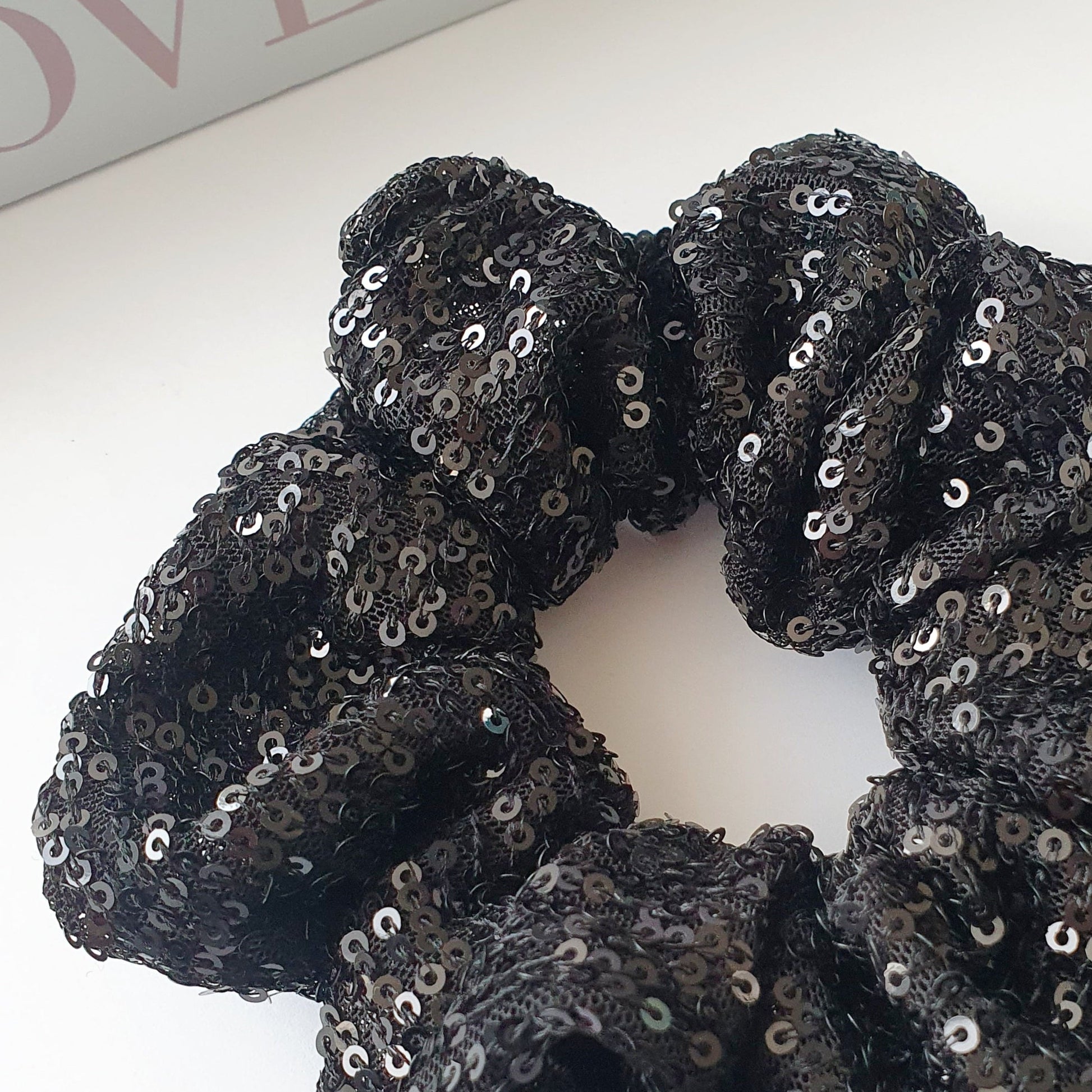 Chouchous sequins noir Mlle ChouChou