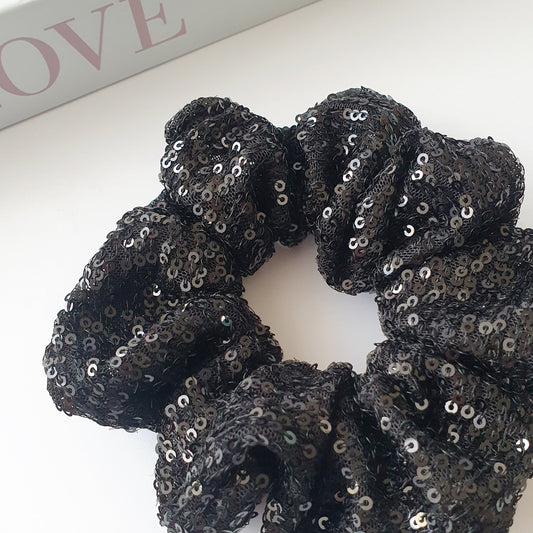 Chouchous sequins noir Mlle ChouChou