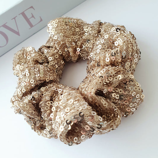 Chouchous sequins doré Mlle ChouChou