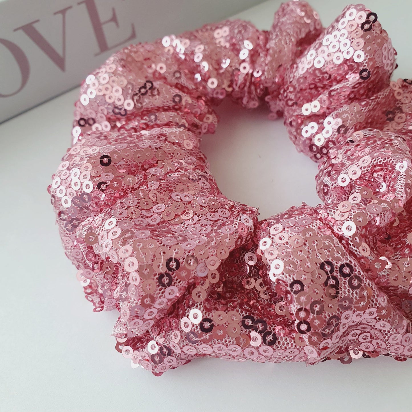 Chouchous sequins rose Mlle ChouChou
