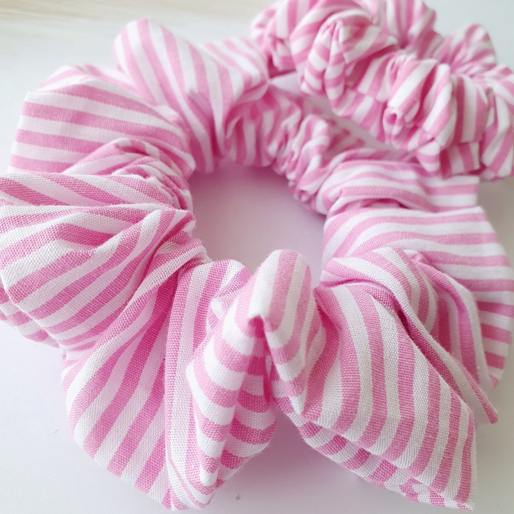 Chouchou rayé rose Mlle ChouChou