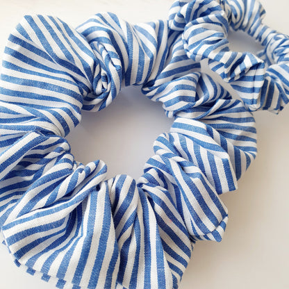 Chouchou rayé bleu Mlle ChouChou