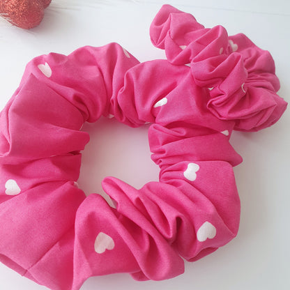 Chouchou fuchsia cœurs Mlle ChouChou