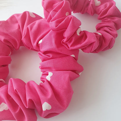Chouchou fuchsia cœurs Mlle ChouChou