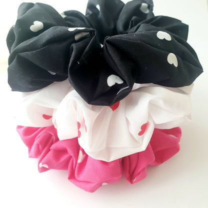 Chouchou fuchsia cœurs Mlle ChouChou