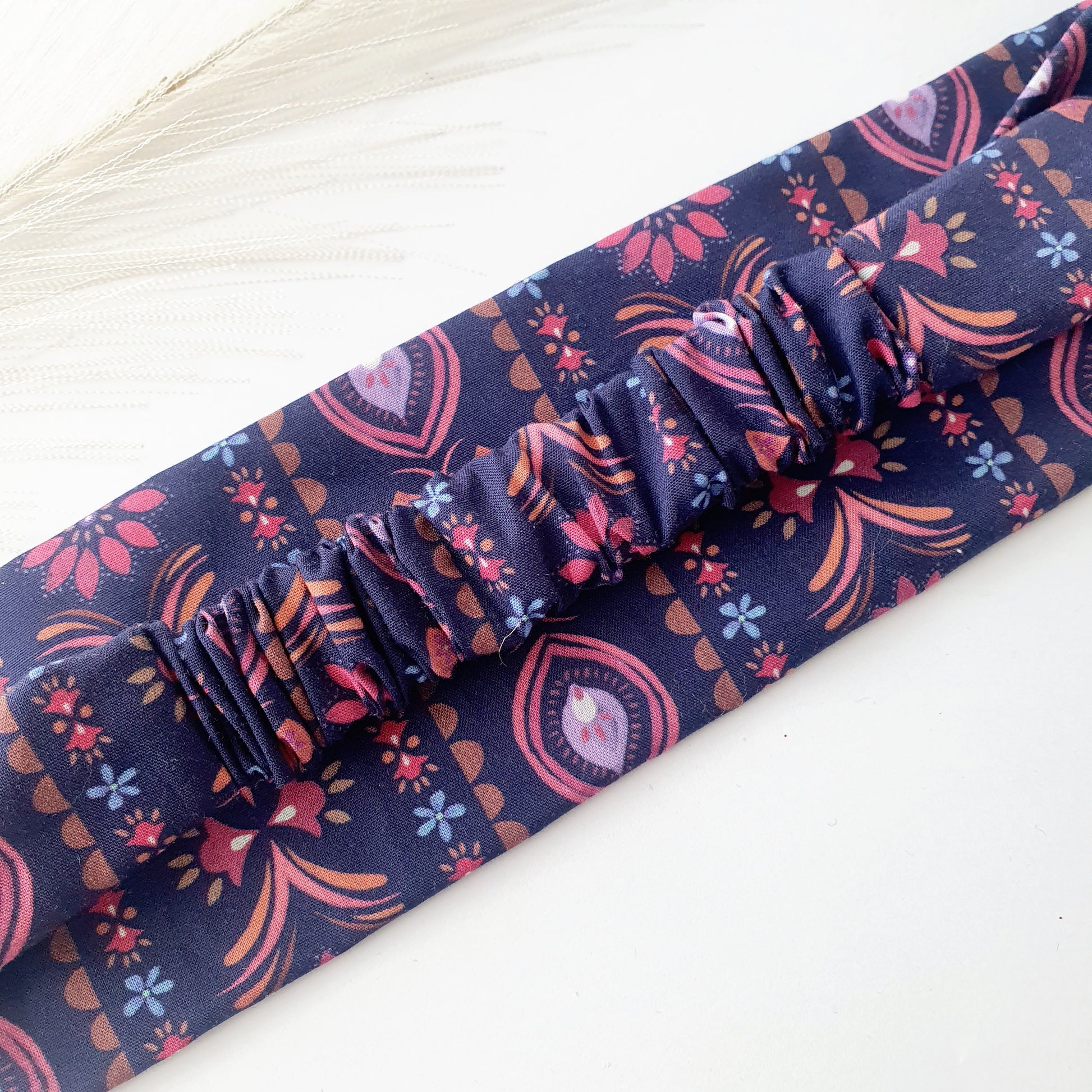 Bandeau cheveux plat Nuit Florale Mlle ChouChou