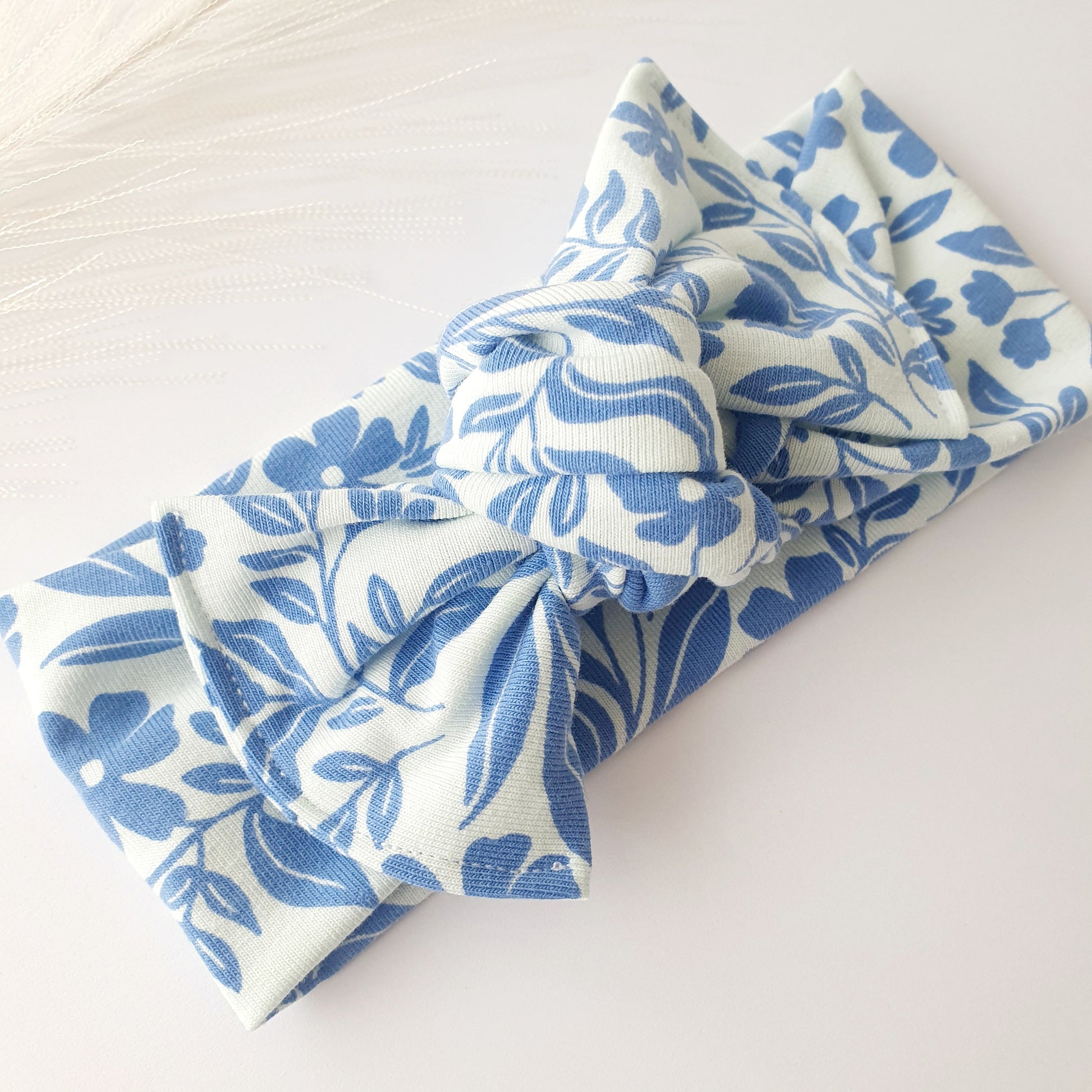 Duo bandeaux Mère Fille fleur d'Azur Mlle ChouChou