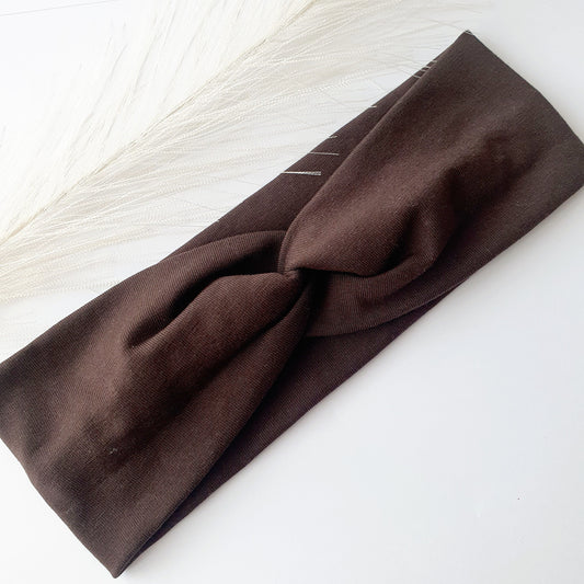 Bandeau cheveux chocolat Mlle ChouChou