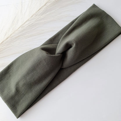 Bandeau cheveux Kaki Mlle ChouChou