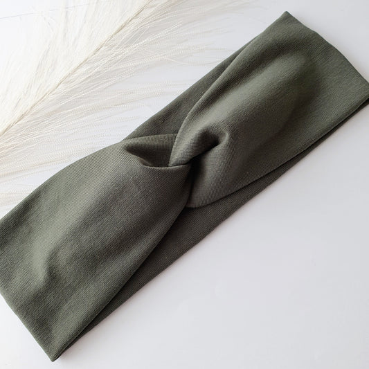 Bandeau cheveux Kaki Mlle ChouChou