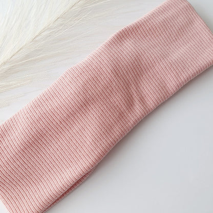 Bandeau cheveux maille rose Mlle ChouChou