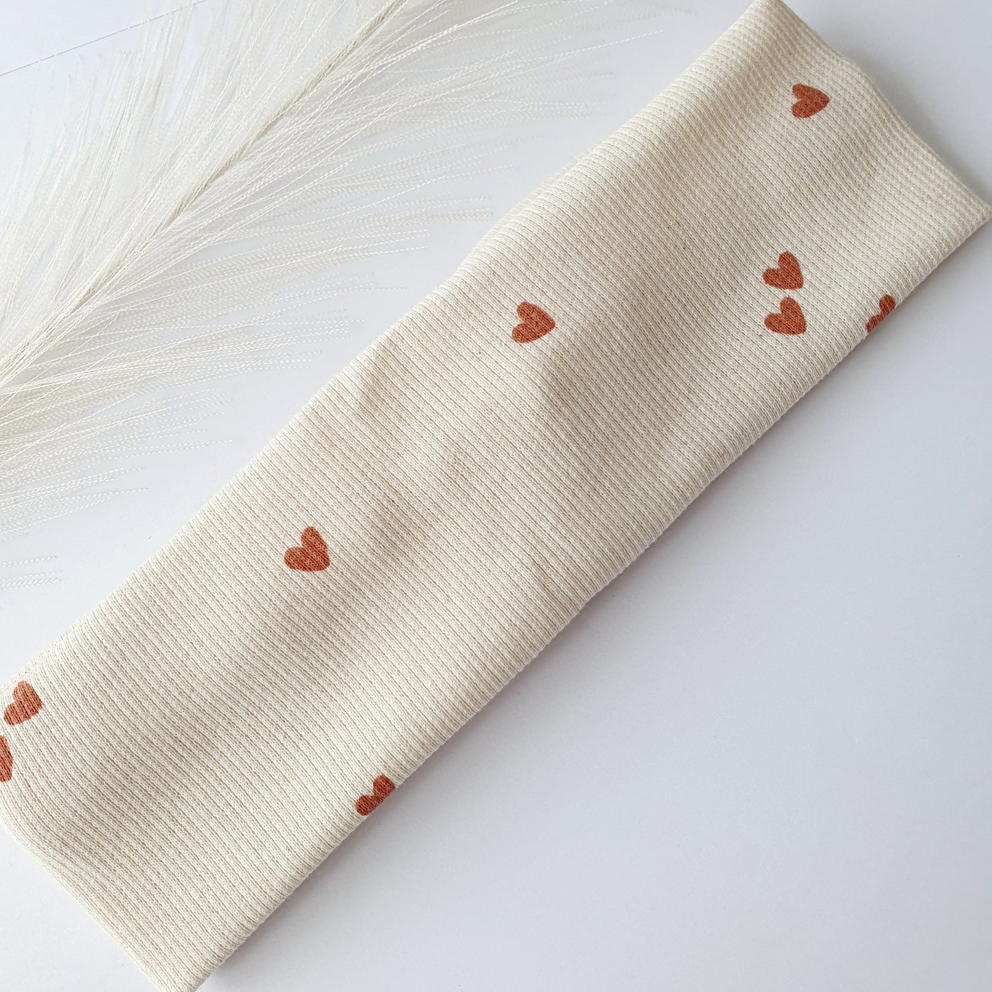 Bandeau cheveux cœur Camel Mlle ChouChou