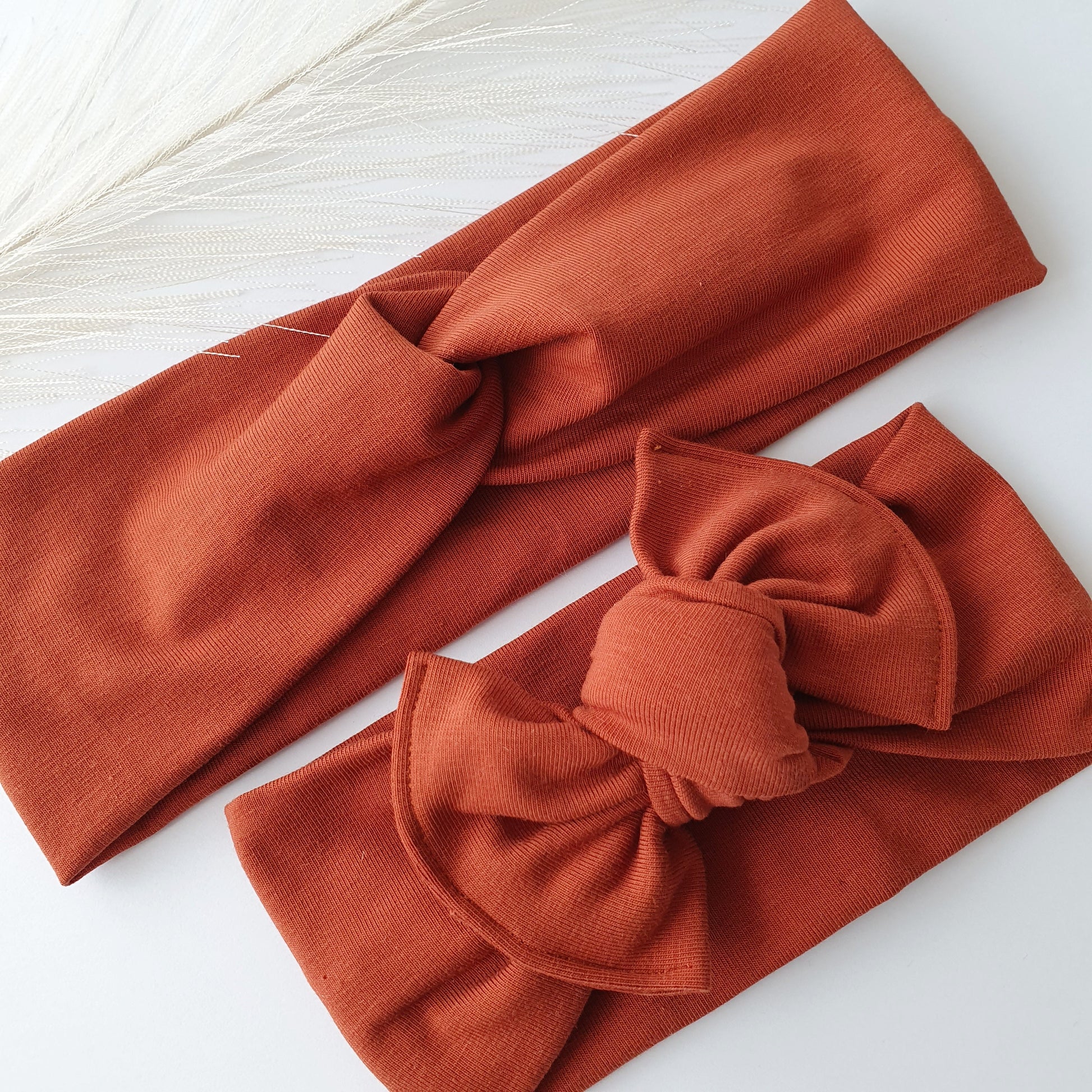 Bandeau cheveux rouille Mlle ChouChou