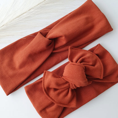 Bandeau cheveux rouille Mlle ChouChou