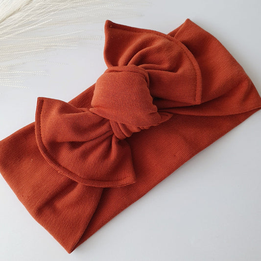 Bandeau Bébé rouille Mlle ChouChou