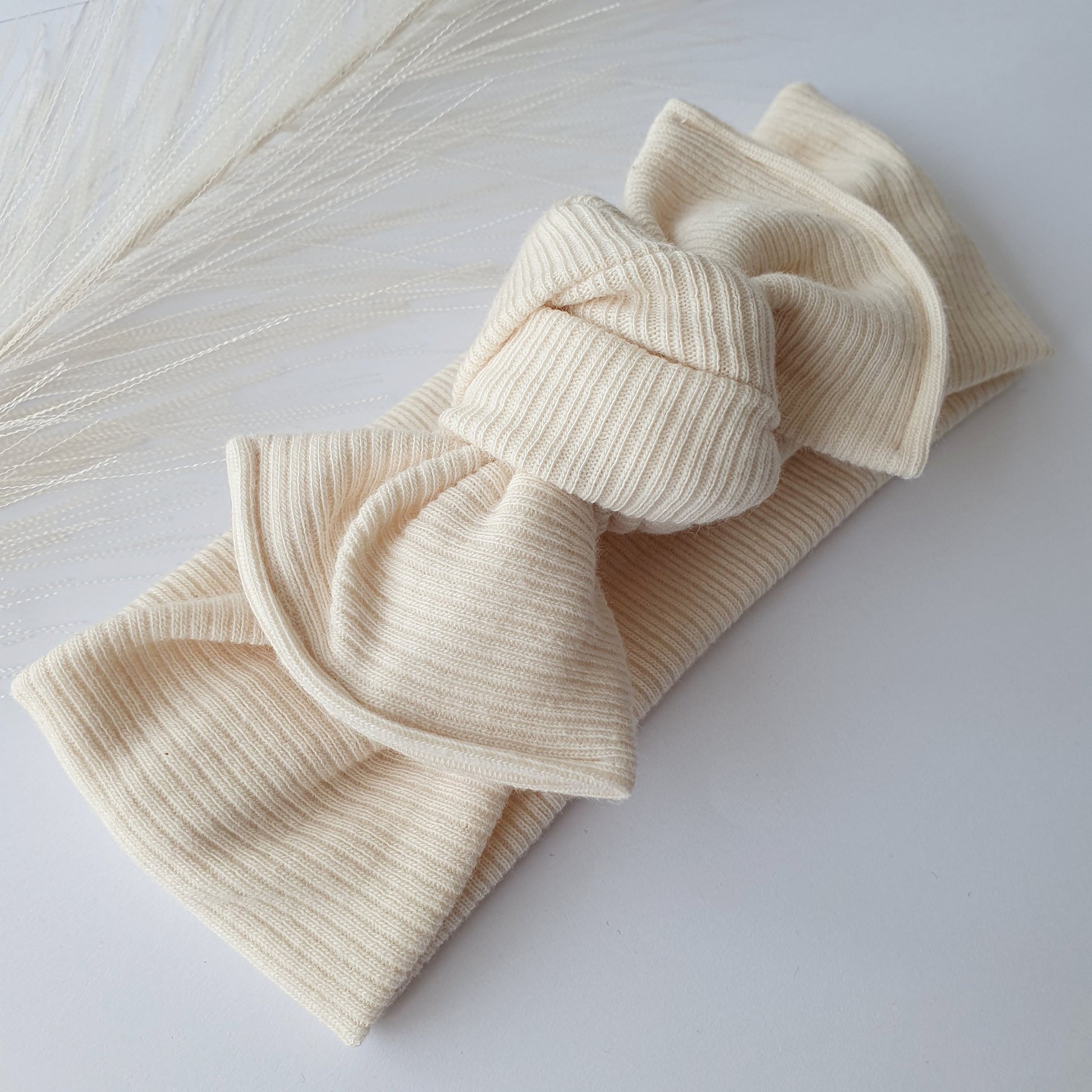 Bandeau Bébé maille nude Mlle ChouChou