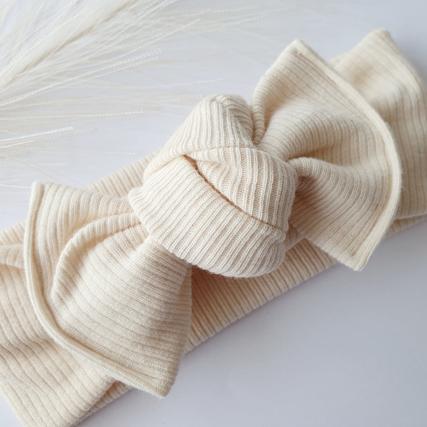 Bandeau Bébé maille nude Mlle ChouChou