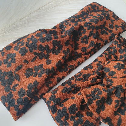 Duo bandeaux Mère Fille fleur sauvage Mlle ChouChou