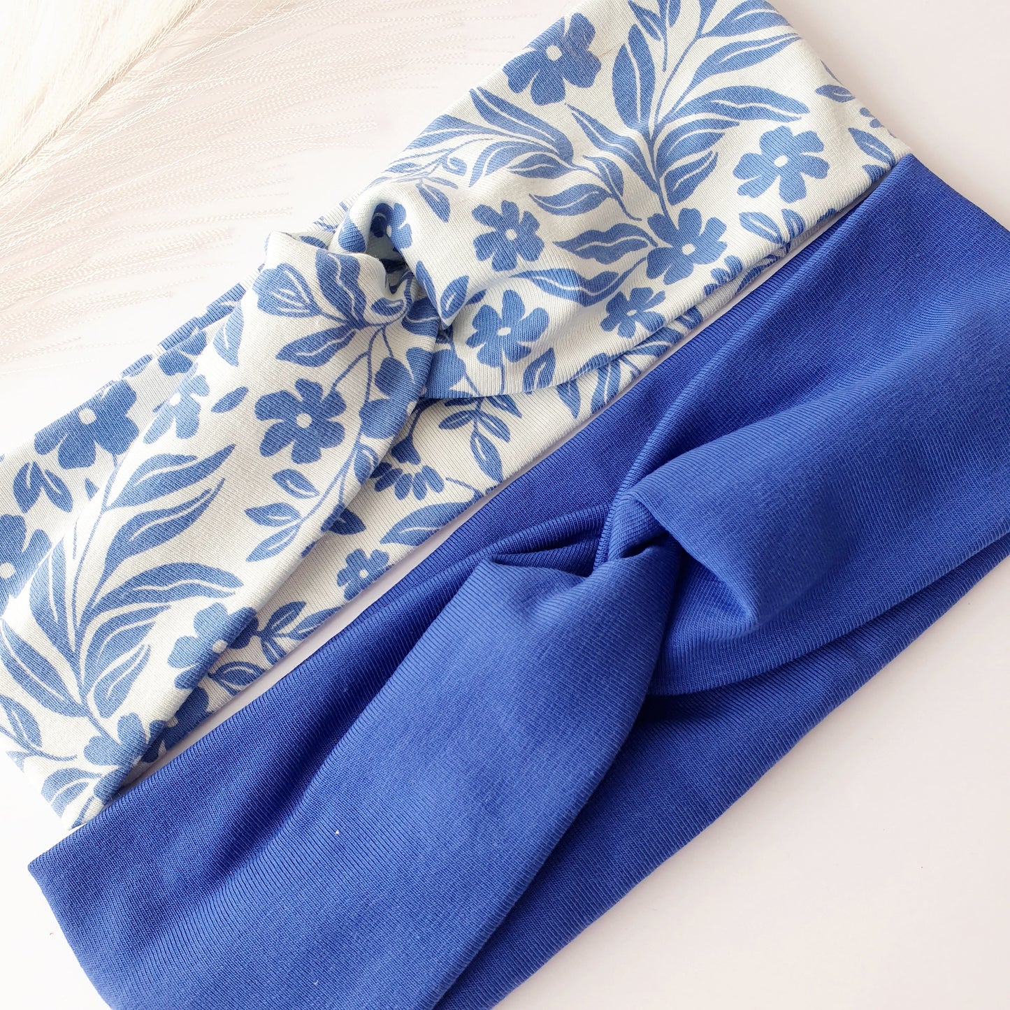 Bandeau cheveux Fleur d’Azur Mlle ChouChou