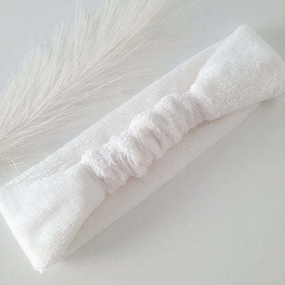 Bandeau de soin éponge blanc Mlle ChouChou