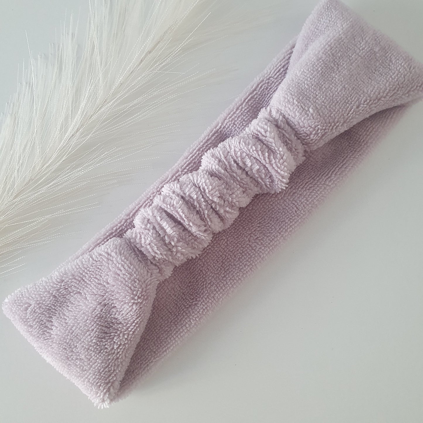Bandeau de soin éponge vieux rose Mlle ChouChou