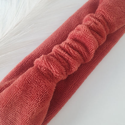 Bandeau de soin éponge terracotta Mlle ChouChou