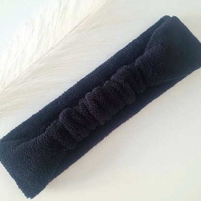 Bandeau de soin éponge noir Mlle ChouChou