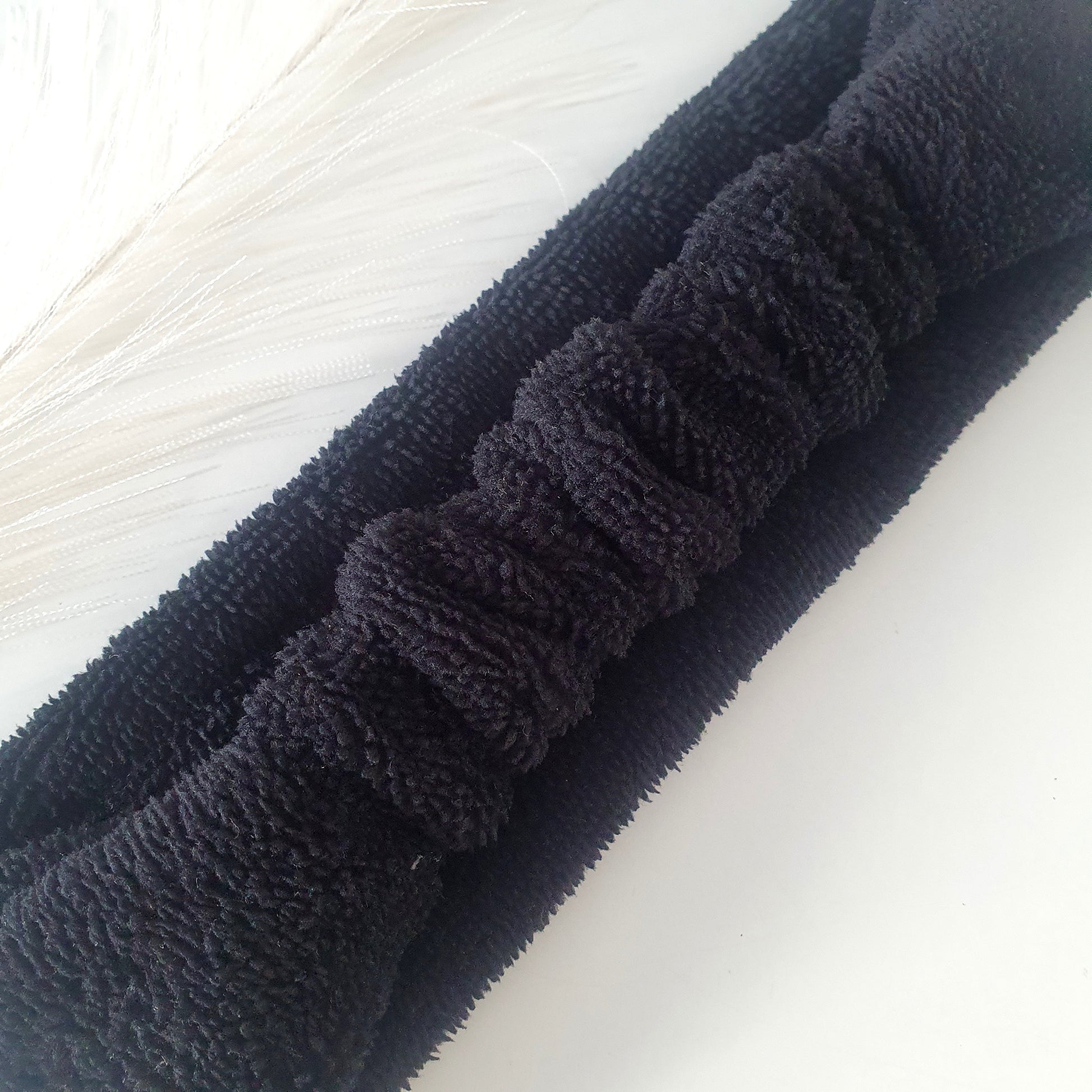 Bandeau de soin éponge noir Mlle ChouChou
