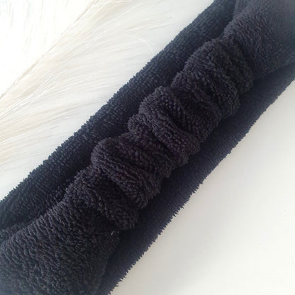 Bandeau de soin éponge noir Mlle ChouChou