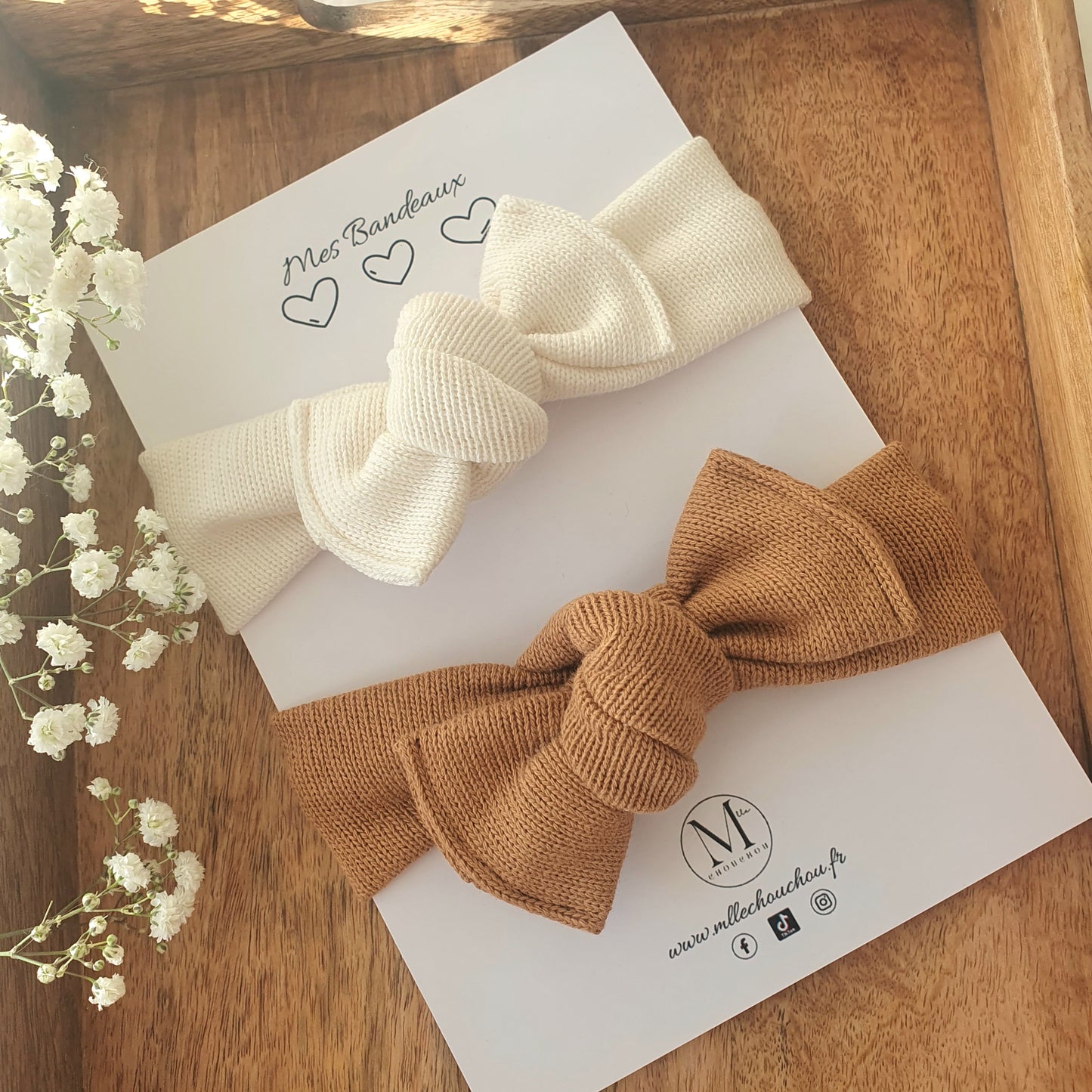 Bandeau maille - Mlle ChouChou