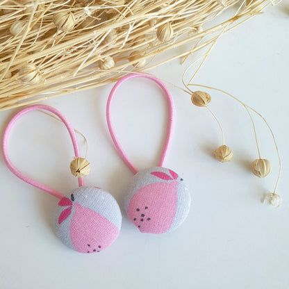 Elastiques Boutons Poire - Mlle ChouChou
